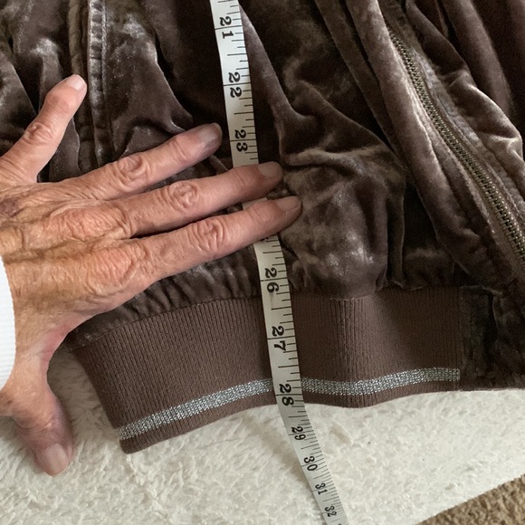 EUC Anthropologie Hei Hei sparrow bomber velvet jacket - Picture 10 of 10